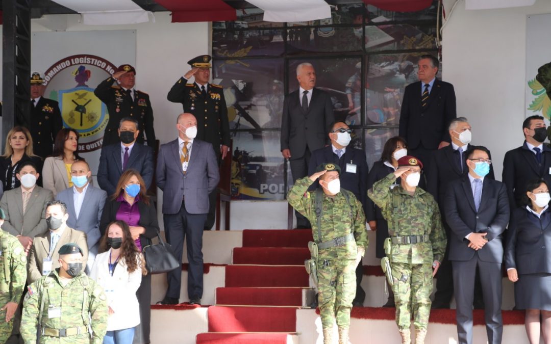 Ceremonia militar con motivo de la inauguración de la capacitación alternativa de conscriptos de la leva 2003 I Llamada.