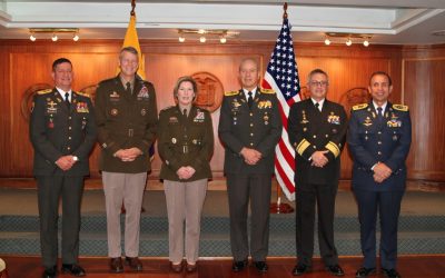 Visita del Comando Sur de los EE.UU. al Comando Conjunto de las Fuerzas Armadas