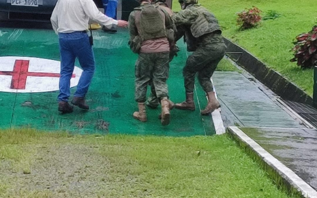 Ataque con perdigones deja dos militares heridos en Orellana